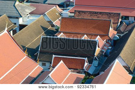 View Of Bangkok From Golden Mount