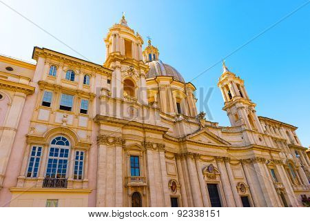 Church Of Sant Agnese In Agone, Rome Italy