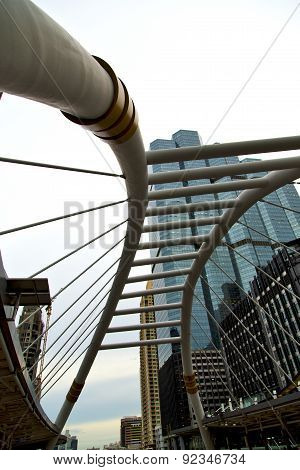 Thailand  In Bangkok Office District Palaces     Abstract  The