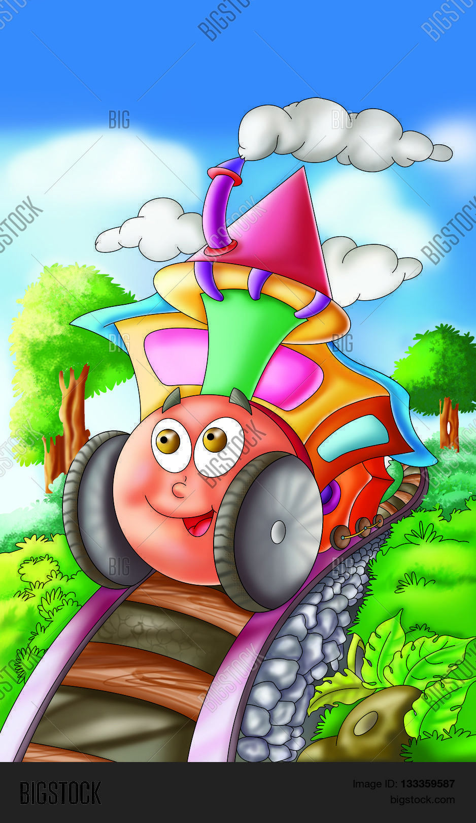 engine rhyme kids give image photo free trial bigstock