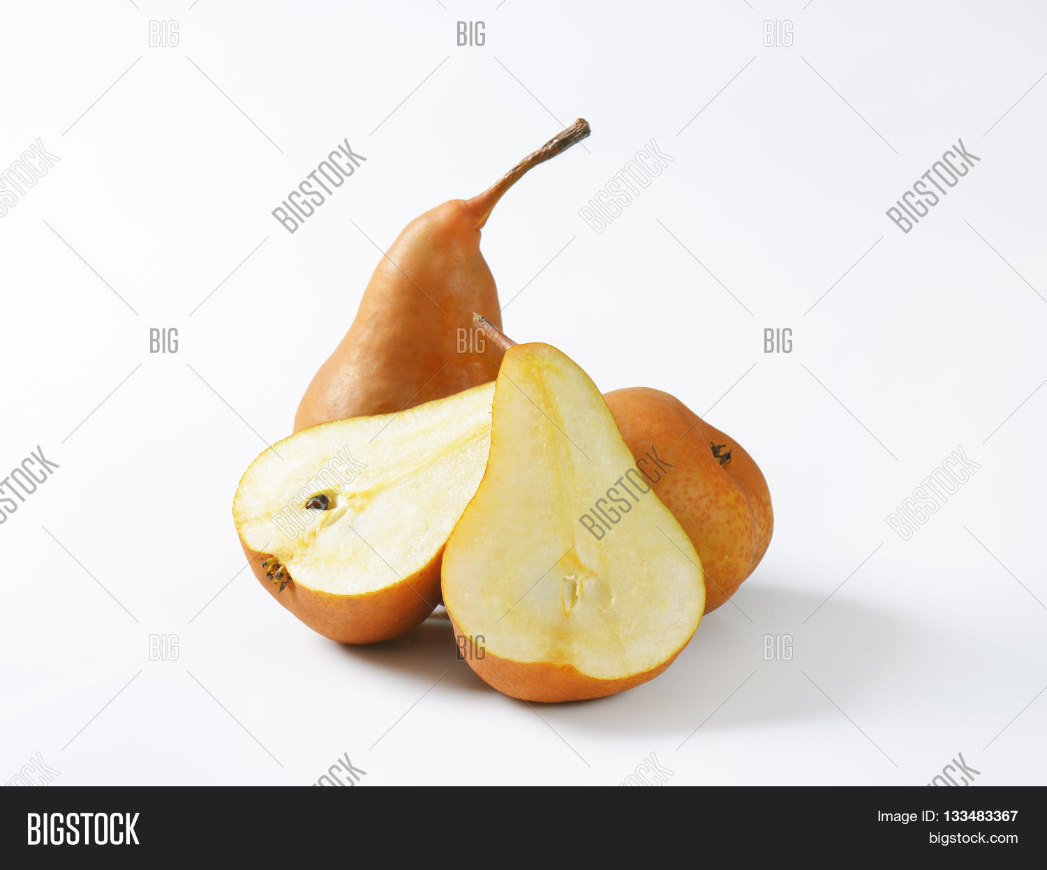 Ripe Bosc Pears On Image & Photo (Free Trial) Bigstock