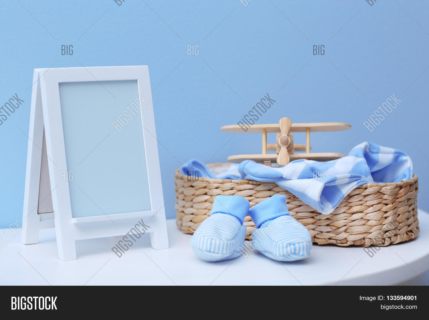 Baby Clothes Frame On Image & Photo (Free Trial) Bigstock
