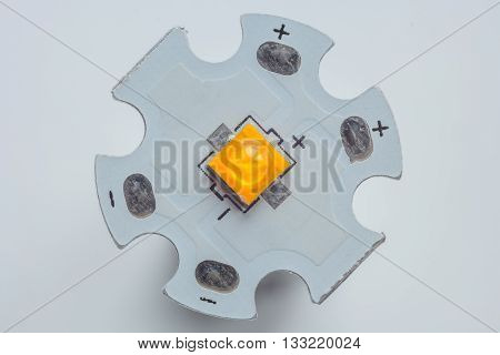 Powerful Smd Led On Aluminum Star Circuit
