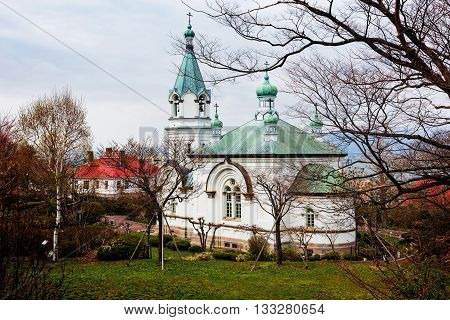 Catholic Orthodox Church  In Hakodate, Japan