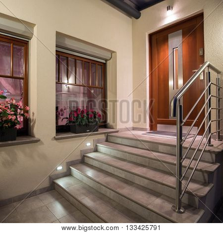 Grey And Modern Stairs