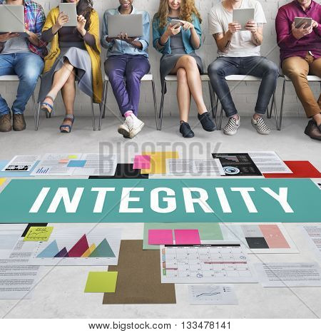 Integrity Ethics Loyalty Moral Motivation Respect Concept