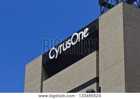 Cincinnati - Circa June 2016: CyrusOne Cincinnati Data Center Facility. CyrusOne is an Enterprise Data Center Provider II