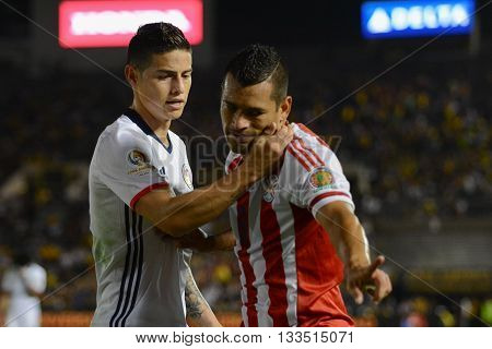 James Rodriguez Quieting Miguel Samudio