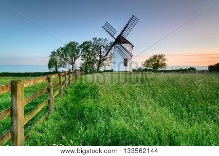 Sunrise At Ashtom Mill In Somerset