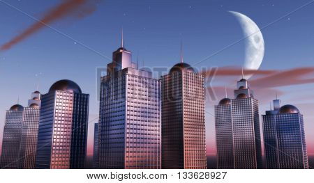 Big City Abstract.