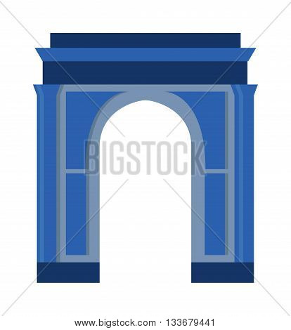Arch vector architecture ancient frame arch. Column entrance design arch and classical construction arch. History antique culture pillar exterior facade arch. Ornament gateway monument.