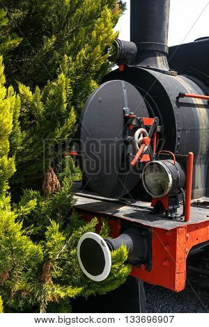 Historical Train Locomotive