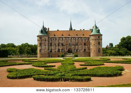 Egeskov Slot In Denmark