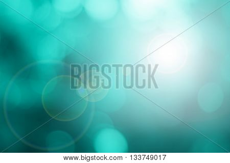 Blurred nature background.Backdrop with color and bright sun light. Summer holidays concept.bokeh background or Christmas background.Green Energy.