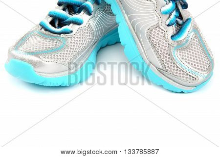 Sport shoes isolated on a white background.