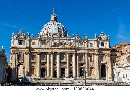 italy, rome, st. peter's basilica