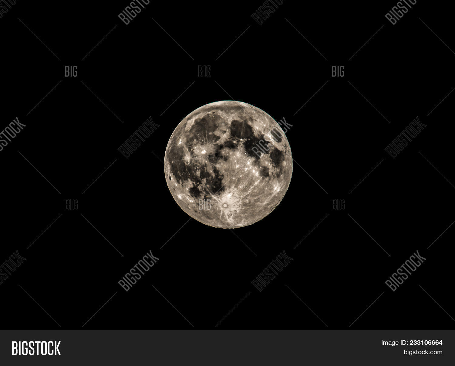 Closeup Full Moon Image Photo Free Trial Bigstock