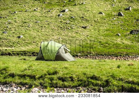 Wild Camping In The Wildernis Of Glen Etive, Scotland - Europe