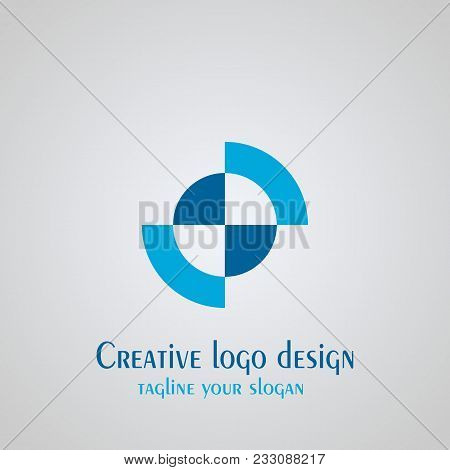 Creative Logo Design, Elegant Logo, Tech Logo, Circle Shape, Vector Icons.