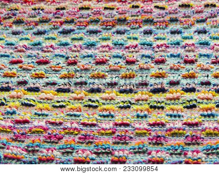 Striped Colorful Multicolored Cheerful Background, Wallpaper, Texture