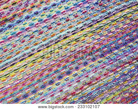 Striped Colorful Multicolored Cheerful Background, Wallpaper, Texture
