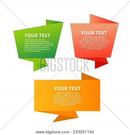 Origami Speed Box:big Sale. Special Sale. Super Sale.  Vector Abstract Geometric Origami