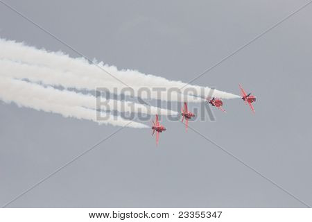 Červené šipky vzduch Display