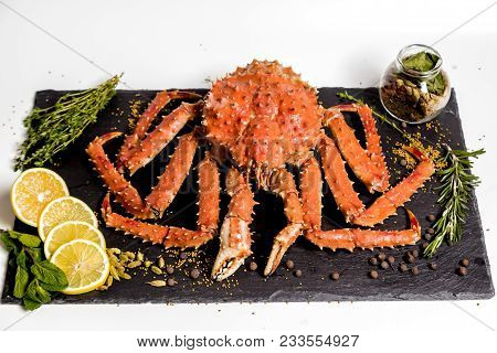 Spisula Sachalinensis Lie On A White Background