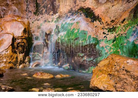 The High Waterfall Skakavac In The Capital City Of Sarajevo