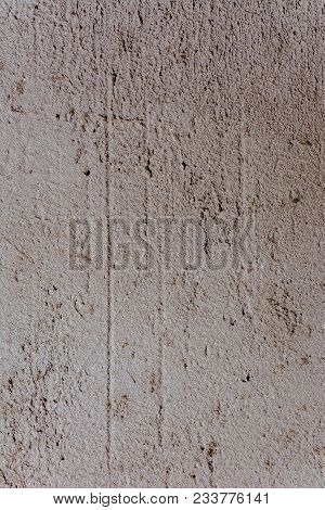 Beautiful Background Of An Old Plastered Textured Gray Wall With A Pattern 2018
