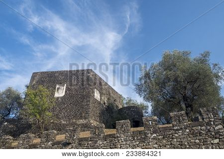 Mulazzo, Lunigiana, Massa Carrara, Tuscany, Italy, Old Typical Village. Ruins