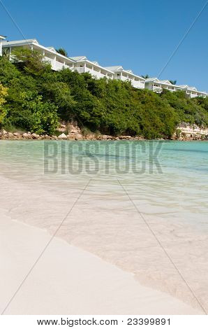 Stranden og villaer