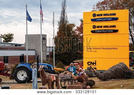 New Holland Factory Sign