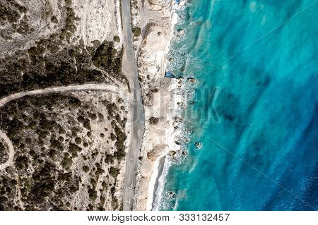 Agios Georgios Alamanou Beach. Limassol District, Cyprus
