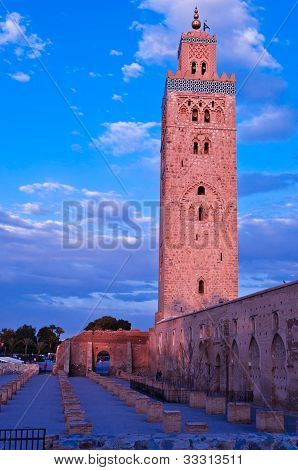 Mosquée de la Koutoubia à Marrakech