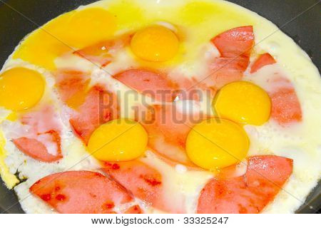Eier und Speck