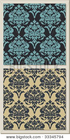 Patrones de Damasco sin fisuras