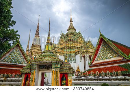 Wat Pho Buddhist Temple In Bangkok, Thailand