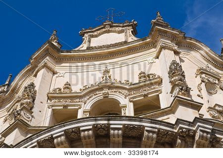 โบสถ์ St. ของ Matteo Lecce Puglia อิตาลี