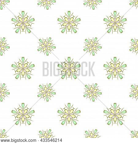 Hand-drawn Multicolor Repeat Pattern On Transparent Background, Repeat Pattern For Textile, Wallpape
