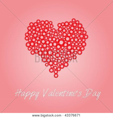 Glædelig Valentinsdag Card