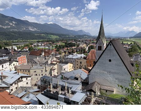 The Village Of Glass, Rattenberg, From The Top Of The Castle In Austria