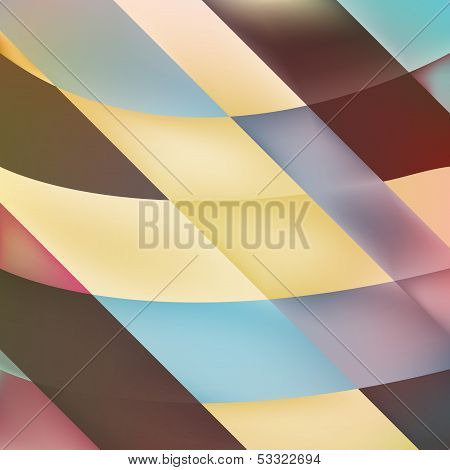 Background with geometric mosaic shapes trendy colors art design pattern