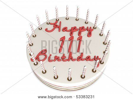 Cream Pie For Th 111Th Birthday