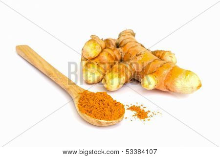 Tumeric And Tumeric  Powder.