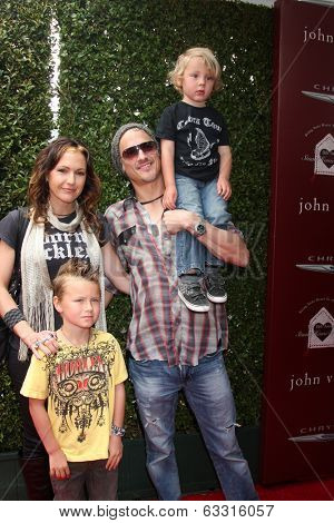 LOS ANGELES - APR 13:  Brett Scallions at the John Varvatos 11th Annual Stuart House Benefit at  John Varvatos Boutique on April 13, 2014 in West Hollywood, CA