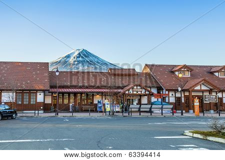 Kawaguchiko Station in Japan