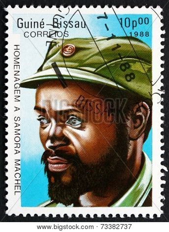 Postage Stamp Guinea-bissau 1988 Samora Machel