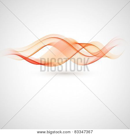 Vector abstract wave background