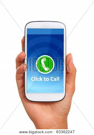 Click to call concept